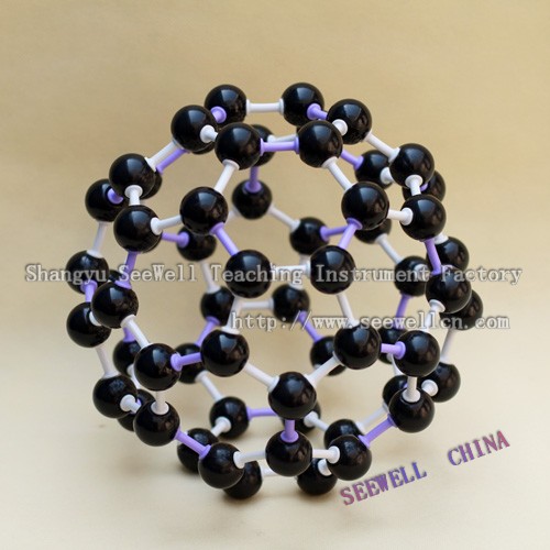 XCM-006:Crystal structure modelCarbon-60(C60)