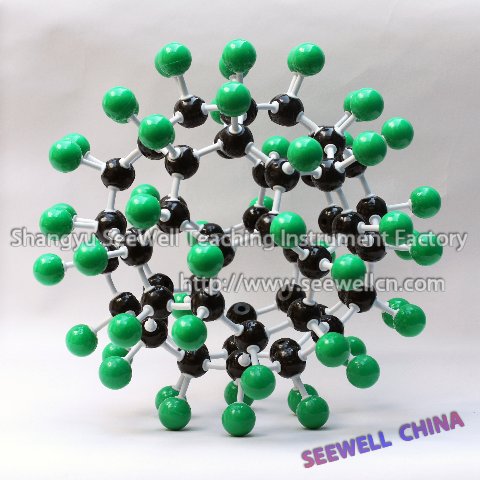 XCM-043:Crystal structure model C60F60