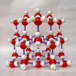 Crystal structure model ICE