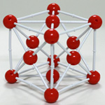 Crystal structure model odium Chloride(COPPER)